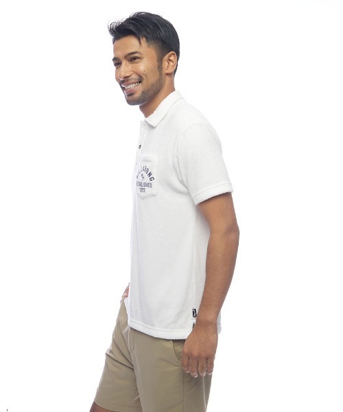 BILLABONG(ビラボン)の「BILLABONG メンズ PILE POLO ポロシャツ 【2022年春夏モデル】/ビラボンポロシャツ(ポロシャツ・メンズ・ネイビー/ホワイト/グレー・MEDIUM/X-LARGE/LARGE)」の5枚目の写真