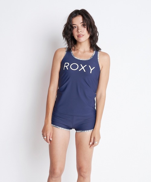 セール】DEEP WATER/ロキシータンキニ(水着)（水着）｜ROXY