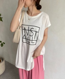 CAPRICIEUX LE'MAGE | 2WAYフレンチTシャツ(Tシャツ/カットソー)