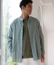 B:MING by BEAMS | B:MING by BEAMS / ブロード チェック バンドカラーシャツ(シャツ/ブラウス)