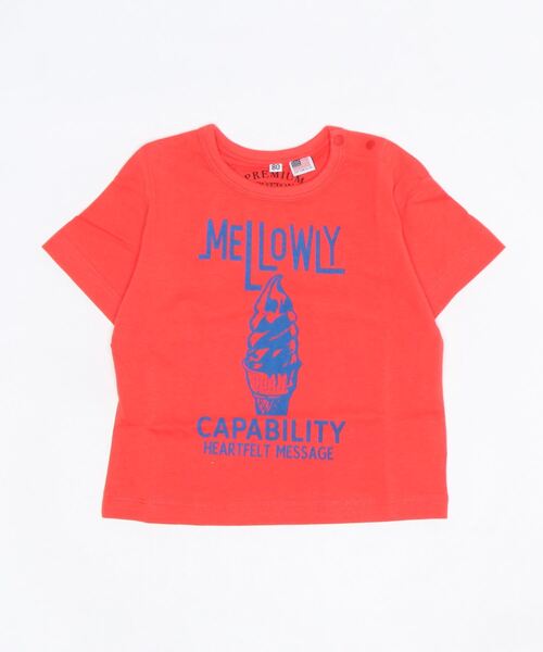 【コットンUSA】プリント半袖Tシャツ(80~150cm)