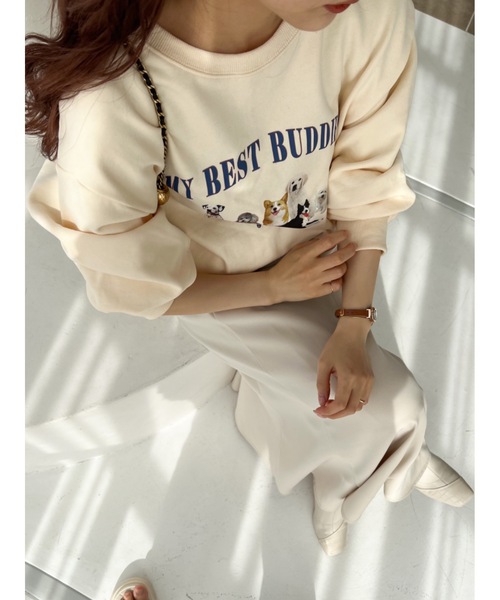 JUMELLE(ジュメロ)の「【低身長~高身長】ツイルマーメイドスカート(スカート・レディース・ブラック/アイボリー・SMALL/MEDIUM)」の7枚目の写真