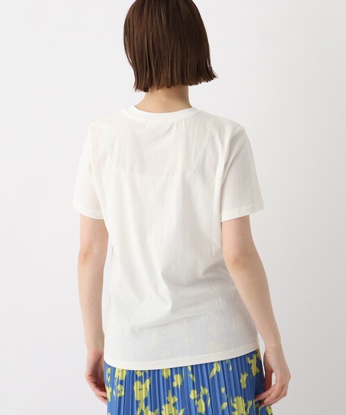 OPAQUE.CLIP(オペークドットクリップ)の「◆オーガニックコットン強撚天竺 BASIC Tシャツ【WEB限定サイズ】(Tシャツ/カットソー・レディース・ホワイト系その他3/オレンジ/ブラック/ブラウン系その他/サンドベージュ/ブルー/ホワイト系/グリーン・42/36/40/38/34)」の11枚目の写真