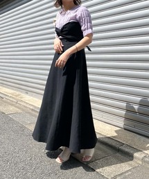 リネン風マルチWAYスカート