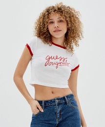 Guess | GUESS Originals Cropped Ringer Tee(Tシャツ/カットソー)