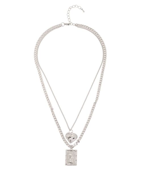 EVRIS（エヴリス）の「HEART COIN ネックレス（ネックレス・レディース・シルバー/ゴールド・FREE）」の9枚目の写真