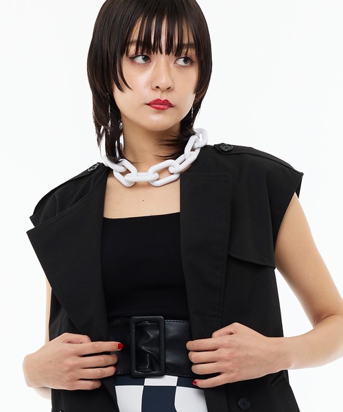 Narcissus（ナルシス）の「【Narcissus】スクエアノースリトップス