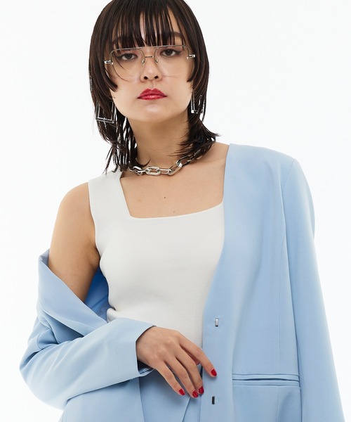 Narcissus（ナルシス）の「【Narcissus】スクエアノースリトップス