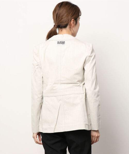 G-STAR（ジースター）の「DOUBLE BREASTED BLAZER（テーラードジャケット・レディース・ベージュ系その他・X-SMALL/SMALL）」の9枚目の写真