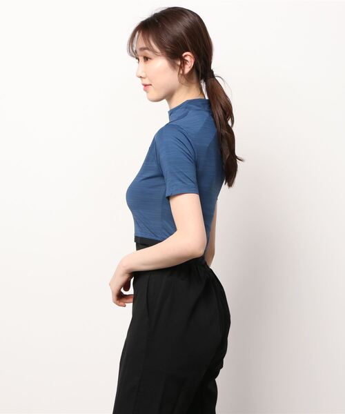 Reebok(リーボック)の「レズミルズ スタイル Tシャツ (Tシャツ/カットソー・レディース・ブルー・SMALL/X-SMALL/LARGE/MEDIUM/X-LARGE)」の8枚目の写真