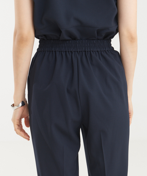 abahouse mavie（アバハウスマヴィ）の「【セットアップ】ストレッチノースリーブ&パンツセット（ワンピース・レディース・アイボリー/グレー系その他/ダークネイビー・36/38）」の11枚目の写真