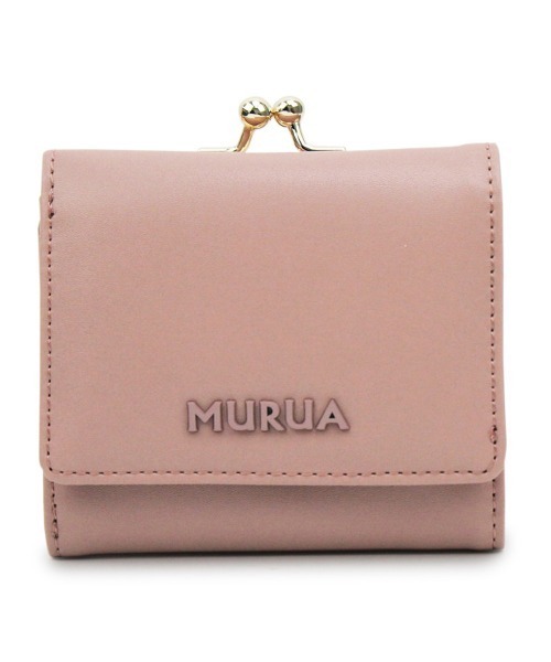 MURUA(ムルーア)の「MURUA (ムルーア) 口金ミニ財布 シンプルシリーズ MR-W812(財布・レディース・ブラック/ネイビー/レッド/ピンク/グリーン/アイボリー・FREE)」の5枚目の写真