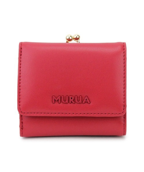 MURUA(ムルーア)の「MURUA (ムルーア) 口金ミニ財布 シンプルシリーズ MR-W812(財布・レディース・ブラック/ネイビー/レッド/ピンク/グリーン/アイボリー・FREE)」の7枚目の写真