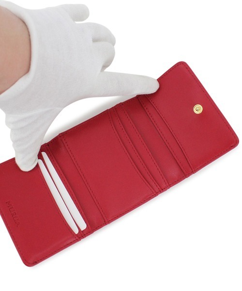 MURUA(ムルーア)の「MURUA (ムルーア) 口金ミニ財布 シンプルシリーズ MR-W812(財布・レディース・ブラック/ネイビー/レッド/ピンク/グリーン/アイボリー・FREE)」の14枚目の写真