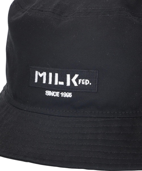 MILKFED.（ミルクフェド）の「MILKFED. x NEW ERA BAR AND 1995 HAT（ハット・レディース・ブラック/ベージュ/ネイビー/グレー・ONE SIZE）」の7枚目の写真