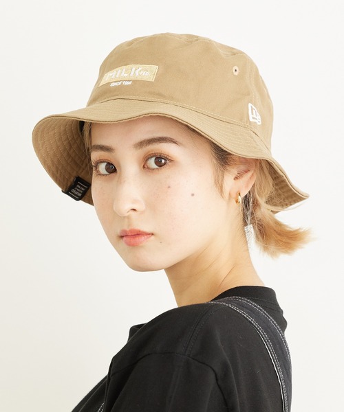 MILKFED.（ミルクフェド）の「MILKFED. x NEW ERA BAR AND 1995 HAT（ハット・レディース・ブラック/ベージュ/ネイビー/グレー・ONE SIZE）」の12枚目の写真