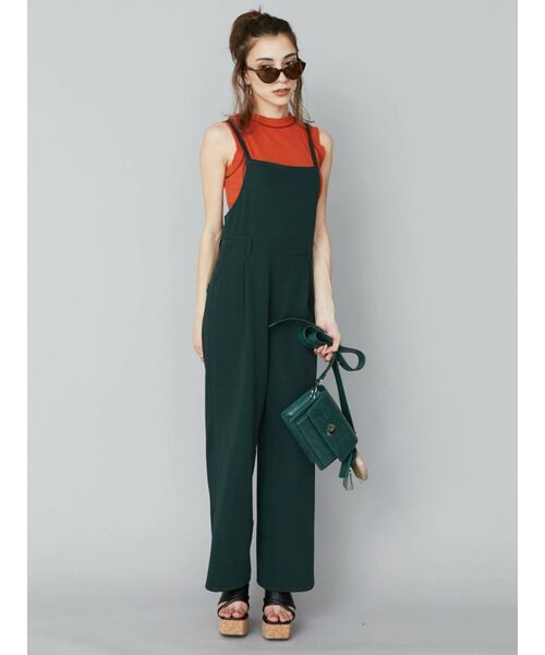 EVRIS（エヴリス）の「バイカラーステッチタンクトップ（Tシャツ/カットソー・レディース・ホワイト/ブラック/オレンジ・FREE）」の8枚目の写真