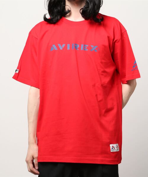 AVIREX（アヴィレックス）の「【MLB×AVIREX】エンジェルス Tシャツ/ANGELS T-SHIRT（Tシャツ/カットソー・メンズ・ホワイト/レッド・SMALL/MEDIUM/X-LARGE/XX-LARGE/LARGE）」の5枚目の写真