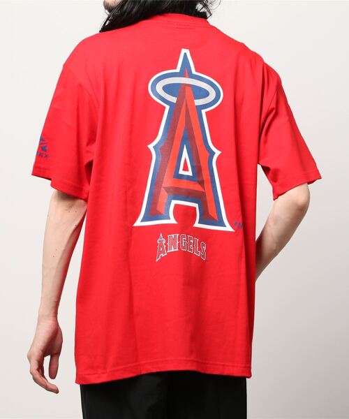 AVIREX（アヴィレックス）の「【MLB×AVIREX】エンジェルス Tシャツ/ANGELS T-SHIRT（Tシャツ/カットソー・メンズ・ホワイト/レッド・SMALL/MEDIUM/X-LARGE/XX-LARGE/LARGE）」の7枚目の写真