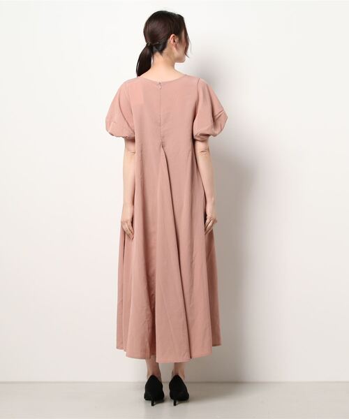 KOBE LETTUCE（コウベレタス）の「パフスリーブワンピース[E3058]（ワンピース・レディース・チャコールグレー/ダークグリーン/ピンク・FREE）」の14枚目の写真