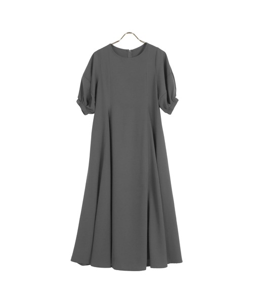 KOBE LETTUCE（コウベレタス）の「パフスリーブワンピース[E3058]（ワンピース・レディース・チャコールグレー/ダークグリーン/ピンク・FREE）」の11枚目の写真