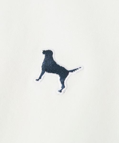 Labrador Retriever(ラブラドールリトリーバー)の「Labrador Retriever(ラブラドールレトリバー)別注ロングスリーブTシャツ(Tシャツ/カットソー・レディース・ホワイト/ターコイズブルー・M/L)」の15枚目の写真
