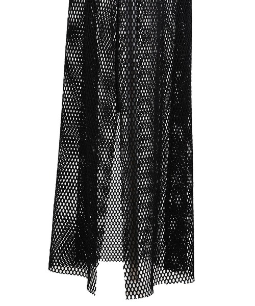 PUNYUS（プニュズ）の「2WAYメッシュスリットワンピース（ワンピース・レディース・ホワイト/パープル/ブラック/ライム/ベージュ・3/4/2/1）」の16枚目の写真