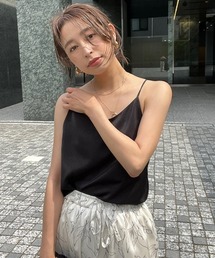 CREDONA | マットサテンキャミ(キャミソール)