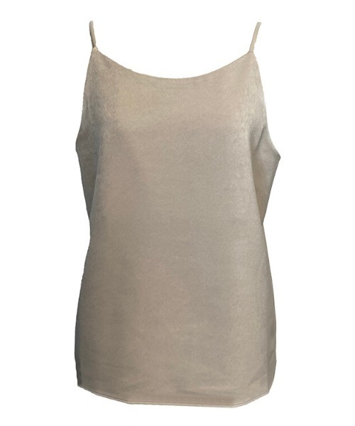 CREDONA（クレドナ）の「マットサテンキャミ（キャミソール・レディース・ブラック/ピンク/アイボリー・FREE）」の10枚目の写真