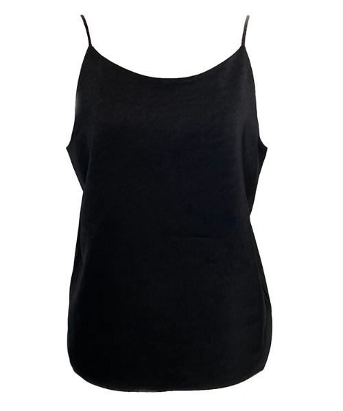 CREDONA（クレドナ）の「マットサテンキャミ（キャミソール・レディース・ブラック/ピンク/アイボリー・FREE）」の11枚目の写真