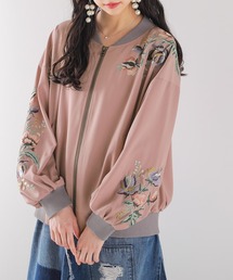 osharewalker | 『花柄刺繍ブルゾン』(ブルゾン)