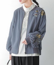 osharewalker | 【廃盤】『花柄刺繍ブルゾン』(ブルゾン)