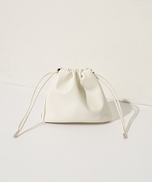 mystic(ミスティック)の「シャーリングミニショルダーBAG(ショルダーバッグ・レディース・ホワイト/シルバー/ゴールド/ブラック・ONE SIZE)」の5枚目の写真