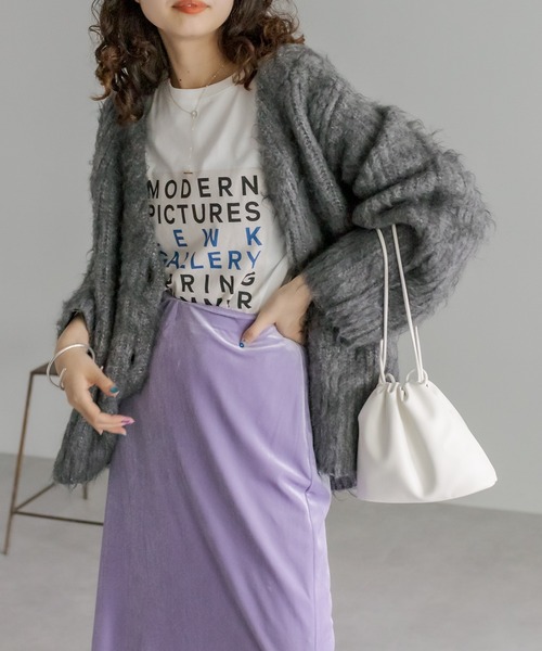 mystic(ミスティック)の「シャーリングミニショルダーBAG(ショルダーバッグ・レディース・ホワイト/シルバー/ゴールド/ブラック・ONE SIZE)」の13枚目の写真