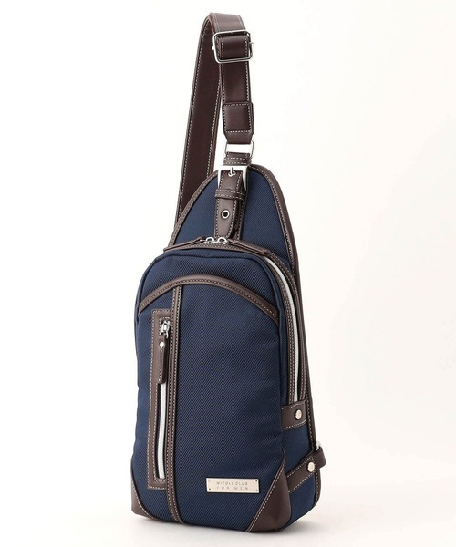 在庫セール送料無料 ビジカジボディBAG（ボディバッグ ウエストポーチ） ｜NICOLE 中古 価格 CLUB FOR FOR MEN（ニコル