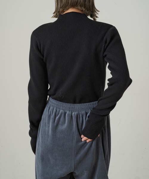 earthy（アーシー）の「【earthy_】サムズアップニット（ニット/セーター・レディース・ブラック/オフホワイト/ブルー・FREE）」の17枚目の写真