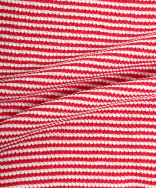 Healthknit（ヘルスニット）の「Healthknit（ヘルスニット）ベーシック ワッフルタートルネック長袖ロンT メンズ レディース ユニセックス/サーマル無地・ボーダー/1P（Tシャツ/カットソー・レディース・オフホワイト/ブラック/ブラック×ホワイト/レッド系その他/ネイビー×ホワイト/ブルー系その他/ブラウン系その他/グリーン系その他・M/L/XL）」の17枚目の写真