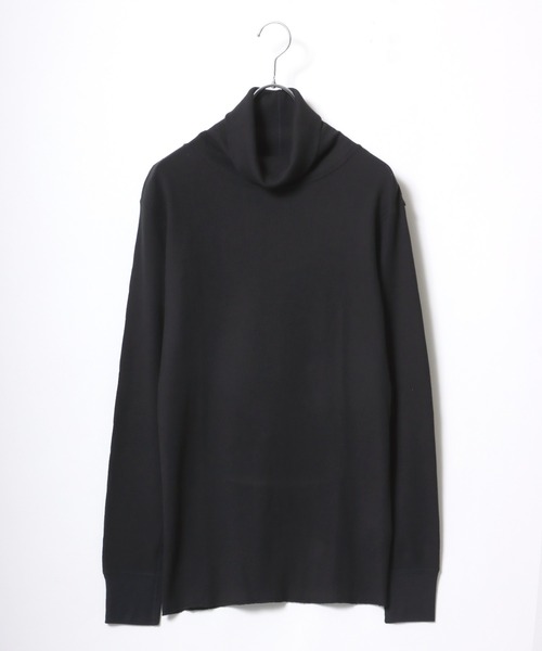 Healthknit（ヘルスニット）の「Healthknit（ヘルスニット）ベーシック ワッフルタートルネック長袖ロンT メンズ レディース ユニセックス/サーマル無地・ボーダー/1P（Tシャツ/カットソー・レディース・オフホワイト/ブラック/ブラック×ホワイト/レッド系その他/ネイビー×ホワイト/ブルー系その他/ブラウン系その他/グリーン系その他・M/L/XL）」の21枚目の写真