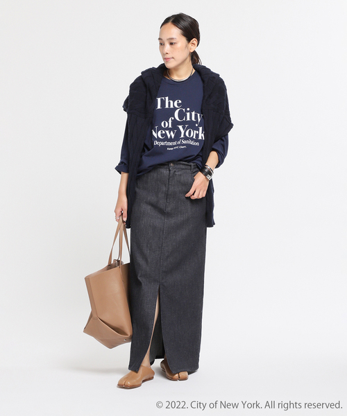 セール】ソフトストレッチデニムスカート（スカート）｜AP STUDIO  