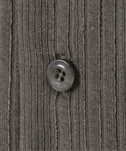 sleeping.com(スリーピングドットコム)の「オリジナルの香り付き素材 メンズ・ランダムストライプジャガードカットソー羽織(ルームウェア/パジャマ・メンズ・ブルー/オリーブ・フリ-)」の10枚目の写真