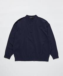 green label relaxing | 【WEB限定】＜GLR or＞ オーバーサイズ 長袖 ニット ポロシャツ -ユニセックス-(ポロシャツ)