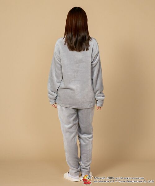 【TOM and JERRY/トムとジェリ―】もこもこボア ルームウェアセットアップ 上下セット(ルームウェア/パジャマ)|TOM&JERRY(トムアンドジェリー) 【TOM and JERRY/トムとジェリ―】もこもこボア ルームウェアセットアップ 上下セット(ルームウェア/パジャマ)|TOM&JERRY(トムアンドジェリー)