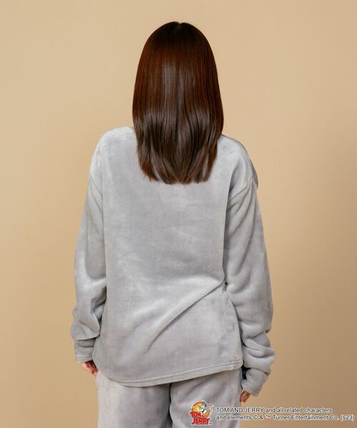 【TOM and JERRY/トムとジェリ―】もこもこボア ルームウェアセットアップ 上下セット(ルームウェア/パジャマ)|TOM&JERRY(トムアンドジェリー) 【TOM and JERRY/トムとジェリ―】もこもこボア ルームウェアセットアップ 上下セット(ルームウェア/パジャマ)|TOM&JERRY(トムアンドジェリー)