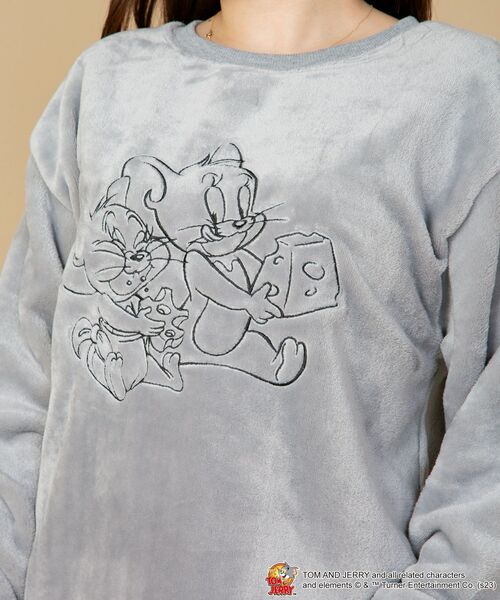 【TOM and JERRY/トムとジェリ―】もこもこボア ルームウェアセットアップ 上下セット(ルームウェア/パジャマ)|TOM&JERRY(トムアンドジェリー) 【TOM and JERRY/トムとジェリ―】もこもこボア ルームウェアセットアップ 上下セット(ルームウェア/パジャマ)|TOM&JERRY(トムアンドジェリー)