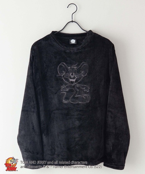 【TOM and JERRY/トムとジェリ―】もこもこボア ルームウェアセットアップ 上下セット(ルームウェア/パジャマ)|TOM&JERRY(トムアンドジェリー) 【TOM and JERRY/トムとジェリ―】もこもこボア ルームウェアセットアップ 上下セット(ルームウェア/パジャマ)|TOM&JERRY(トムアンドジェリー)