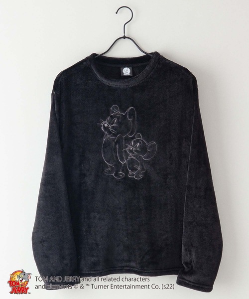 【TOM and JERRY/トムとジェリ―】もこもこボア ルームウェアセットアップ 上下セット(ルームウェア/パジャマ)|TOM&JERRY(トムアンドジェリー) 【TOM and JERRY/トムとジェリ―】もこもこボア ルームウェアセットアップ 上下セット(ルームウェア/パジャマ)|TOM&JERRY(トムアンドジェリー)