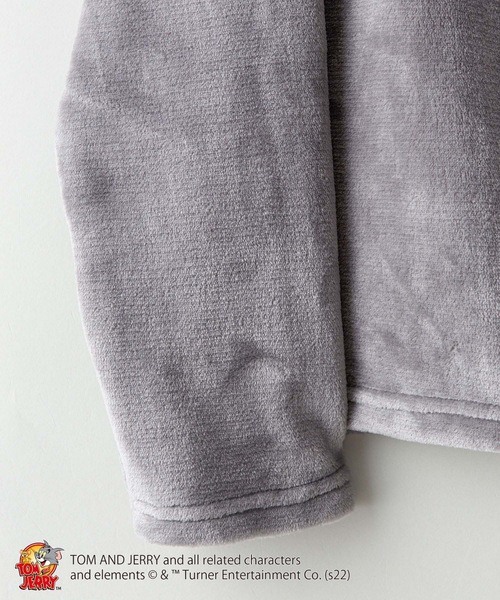 【TOM and JERRY/トムとジェリ―】もこもこボア ルームウェアセットアップ 上下セット(ルームウェア/パジャマ)|TOM&JERRY(トムアンドジェリー) 【TOM and JERRY/トムとジェリ―】もこもこボア ルームウェアセットアップ 上下セット(ルームウェア/パジャマ)|TOM&JERRY(トムアンドジェリー)