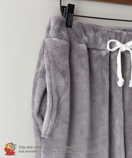 【TOM and JERRY/トムとジェリ―】もこもこボア ルームウェアセットアップ 上下セット(ルームウェア/パジャマ)|TOM&JERRY(トムアンドジェリー) 【TOM and JERRY/トムとジェリ―】もこもこボア ルームウェアセットアップ 上下セット(ルームウェア/パジャマ)|TOM&JERRY(トムアンドジェリー)