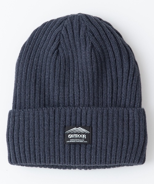 OUTDOOR PRODUCTS(アウトドアプロダクツ)の「裏フリース ニットキャップ ビーニー(ニットキャップ/ビーニー・メンズ・ベージュ/ネイビー/ホワイト/ライトグレー/ブラック/ワイン/オリーブ/チャコールグレー・FREE)」の7枚目の写真