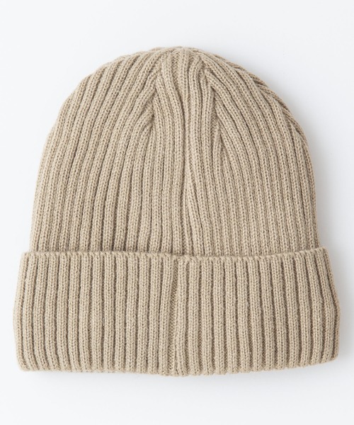 OUTDOOR PRODUCTS(アウトドアプロダクツ)の「裏フリース ニットキャップ ビーニー(ニットキャップ/ビーニー・メンズ・ベージュ/ネイビー/ホワイト/ライトグレー/ブラック/ワイン/オリーブ/チャコールグレー・FREE)」の11枚目の写真